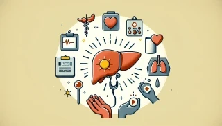 Antlitzdiagnostische Zeichen (3) von Leberschwäche