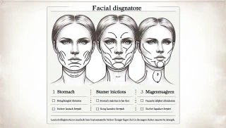 Antlitzdiagnostische Zeichen (4) - Magenzeichen im Antlitz