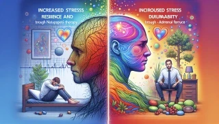 Bessere Stressresilienz und Belastbarkeit durch naturheilkundliche Therapie der NNS - Adrenalin fatique