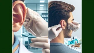 Erfolgreiche Aurikulotherapie mit Ohrakupunktur- und Injektionsnadel